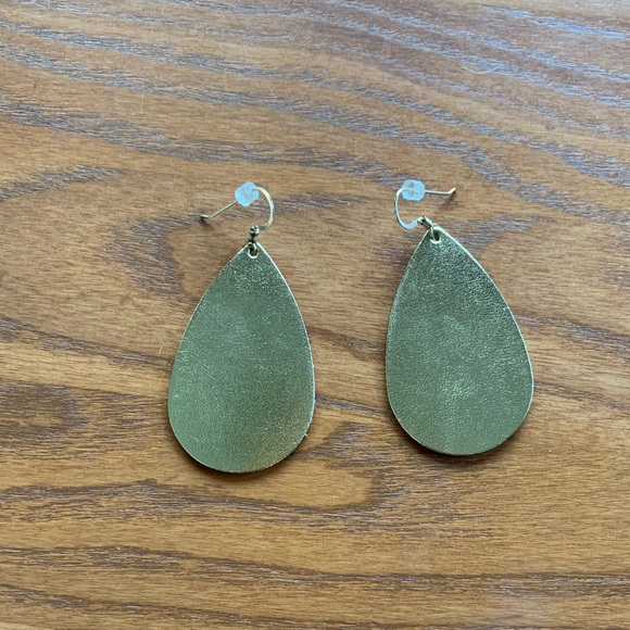 Leather Earrings - Picture 2 of 4